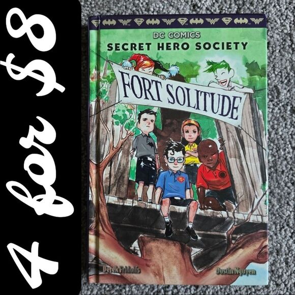DC Comics Other - DC Comics Secret Hero Society: Fort Solitude Book Hardcover Youth Kids Teen Read